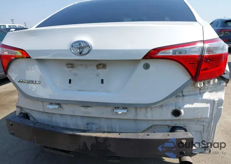 2015 Toyota Corolla L из США, поврежденный, VIN 5YFBURHE9FP355605